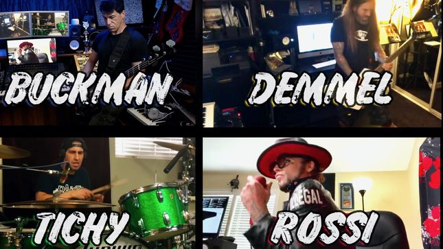 Past And Present Members Of MACHINE HEAD, WHITESNAKE, FUEL Cover MUSE's "Hysteria"; Video
