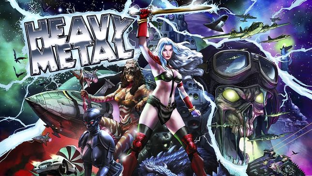 HELLOWEEN, BLIND GUARDIAN, PRIMAL FEAR, AMORPHIS And More Featured On Soundtrack For "Heavy Metal" Pinball Machine
