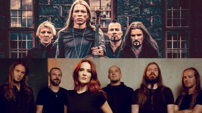 EPICA And APOCALYPTICA Postpone Co-Headlining European Tour Until Spring 2021; Rescheduled Dates Announced