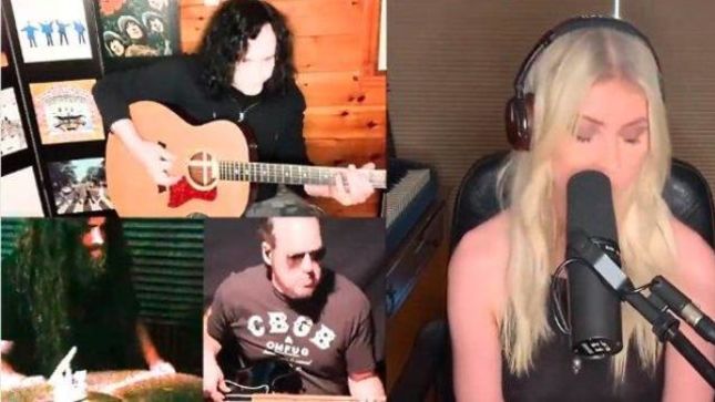THE PRETTY RECKLESS Perform Acoustic Version Of New Single "Death By Rock And Roll" In Quarantine (Video)