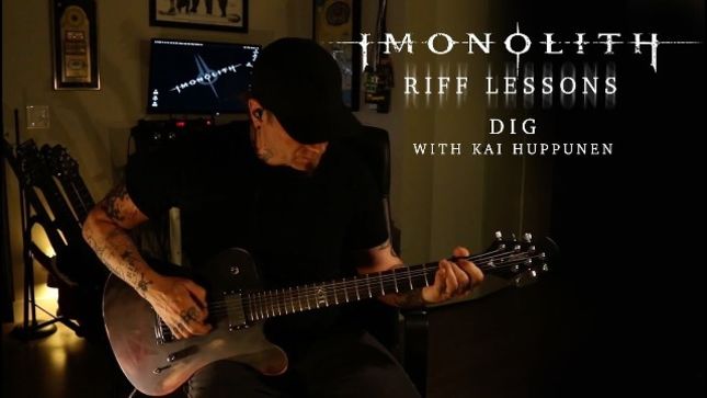 IMONOLITH Featuring DEVIN TOWNSEND PROJECT, THREAT SIGNAL Members Post New Episode Of Riff Lessons: "Dig" (Video)