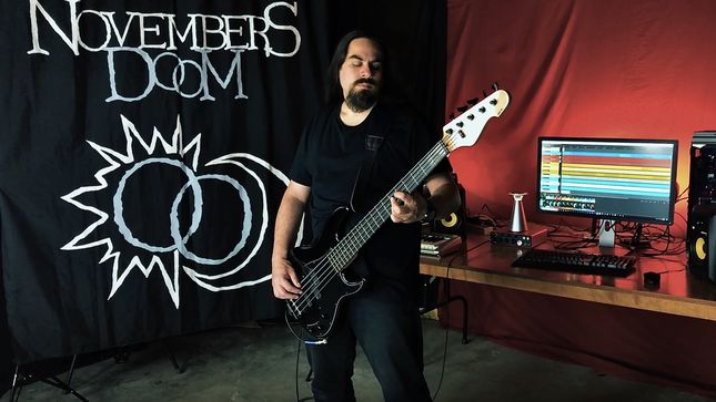 NOVEMBERS DOOM Release Bass Playthrough Video For 