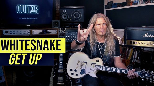 WHITESNAKE Guitarist JOEL HOEKSTRA Teaches Two-Finger Tapping Variations, How To Play Solo From “Get Up”; Video
