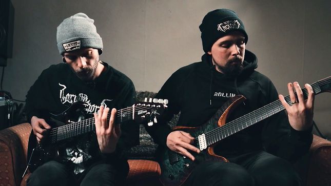 VISCERA Guitarists Teach You How To Play "Obsidian"; Video