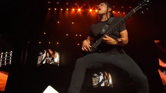 METALLICA Bassist ROBERT TRUJILLO On JACO PASTORIUS As An Influence On His Playing - "Jaco Is Definitely A Huge Inspiration For INFECTIOUS GROOVES"