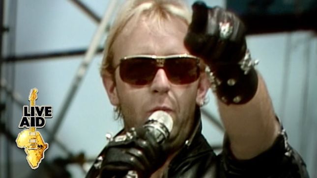 ROB HALFORD, TONY IOMMI And Others Look Back On Live Aid, 35 Years Later; Audio / Video