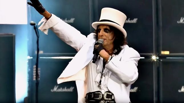 ALICE COOPER - "I Created A Character That I Really Like... Alice Is My Favourite Rock Star"; Video
