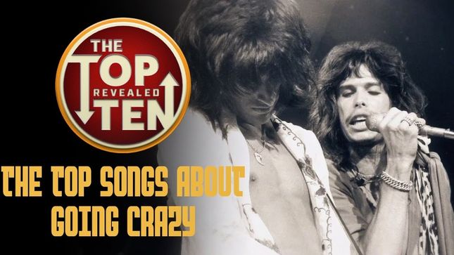 AEROSMITH, LITA FORD, SEBASTIAN BACH, DEE SNIDER, STEVEN ADLER Featured In Trailer For AXS TV's The Top Ten Revealed: Songs About Going Crazy
