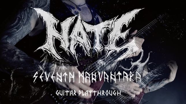 HATE Launch Guitar Playthrough Video For "Seventh Manvantara"