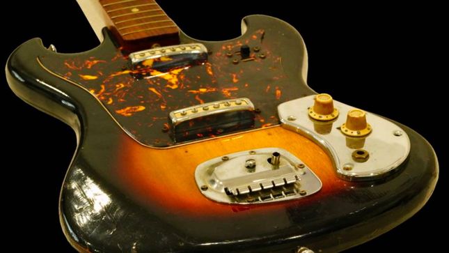 JIMI HENDRIX - Rare Sunburst Electric Guitar Heading To Auction; Minimum Bid Set At $50K
