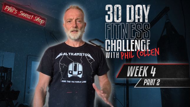 DEF LEPPARD Guitarist PHIL COLLEN's 30-Day Fitness Challenge - Week 4, Part 2; Video