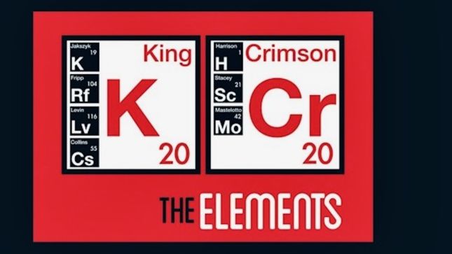 KING CRIMSON - The Elements 2020 Tour Box 2CD Out In September; Pre-Order Now