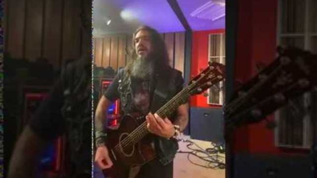 MACHINE HEAD Frontman ROBB FLYNN's Acoustic Happy Hour Livestream Available (Video)