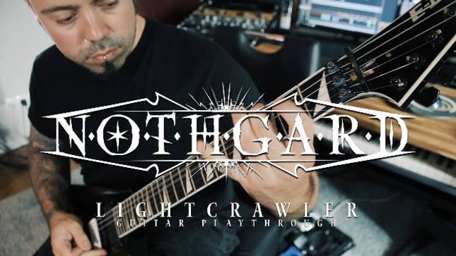 NOTHGARD Post "Lightcrawler" Guitar Playthrough Video
