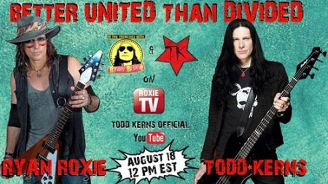 RYAN ROXIE And TODD KERNS To Interview Each Other Live Next Week