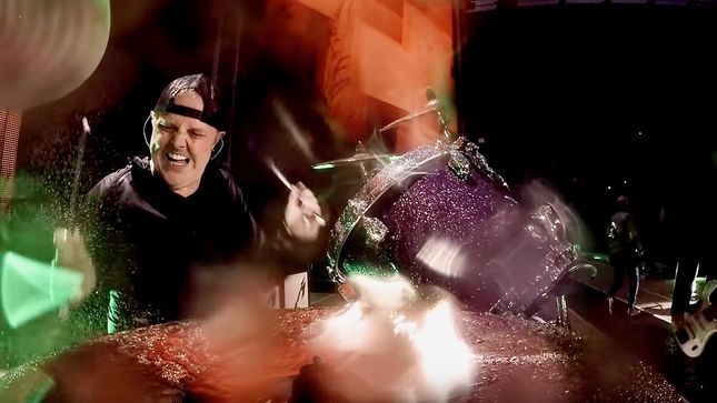 LARS ULRICH Reveals Favourite METALLICA Song, Looks Back On The Band's Early Years - "Sitting Up On Stage Trying To Hide Behind My Drums..." 