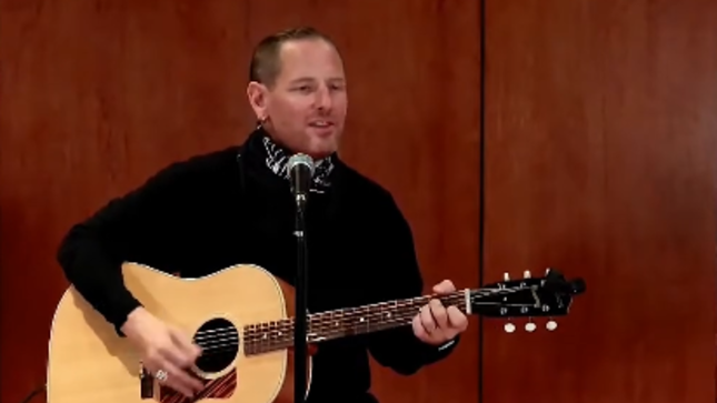 COREY TAYLOR Performs New Acoustic Song "Black Eyes Blue" For Japanese TV