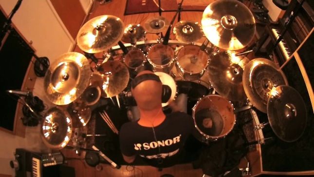 IMONOLITH Drummer RYAN VAN POEDEROOYEN Gives A Tour Of Vancouver's Armoury Studios (Video)