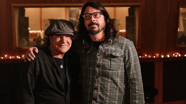 AC/DC's BRIAN JOHNSON Teams Up With DAVE GROHL For Sky Arts Documentary
