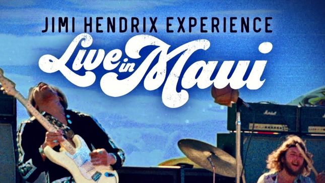 JIMI HENDRIX EXPERIENCE - Further Details Revealed For New Documentary "Music, Money, Madness... Jimi Hendrix In Maui" And "Live In Maui" Album; New Film Trailer Streaming