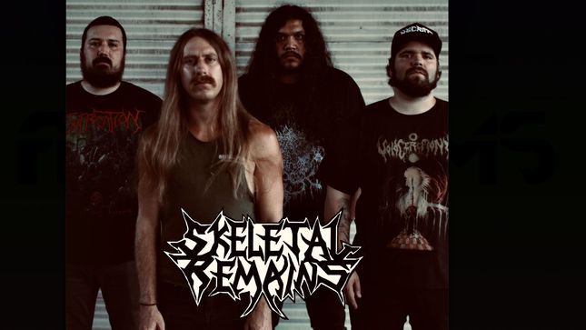 SKELETAL REMAINS Introduce New Lineup; Live Rehearsal Video Streaming