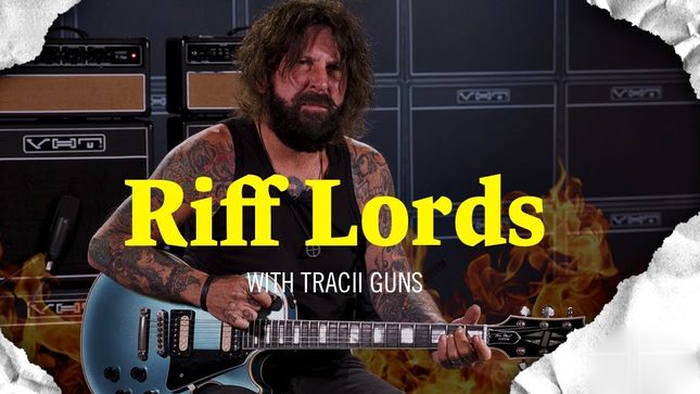 L.A. GUNS Guitarist TRACII GUNS Breaks Down Iconic Riffs In New "Riff Lords" Episode; Video