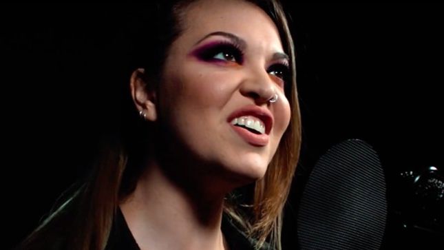 THE AGONIST Vocalist VICKY PSARAKIS Covers IN FLAMES' "Only For The Weak" (Video)