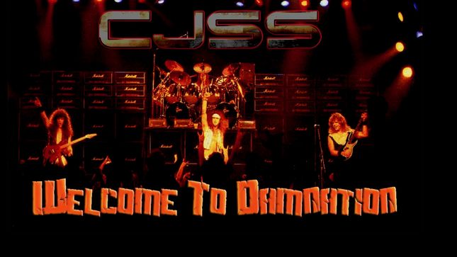 CJSS Featuring DAVID CHASTAIN - Rare "Welcome To Damnation" Live Video Released