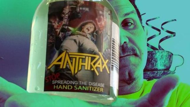 ANTHRAX - Signature "Stop Spreading The Disease" Hand Sanitizer Coming Soon