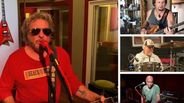 SAMMY HAGAR & THE CIRCLE Perform "Sympathy For The Human" In Lockdown Sessions #10; Video