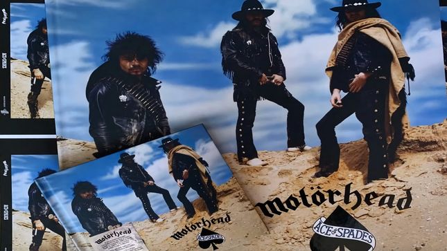 MOTÖRHEAD - Deluxe CD / LP Book Editions Of Of Spades 40th Unboxed; Video -