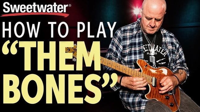 ALICE IN CHAINS - "Them Bones" Guitar Lesson With Former GRIM REAPER Guitarist NICK BOWCOTT; Video