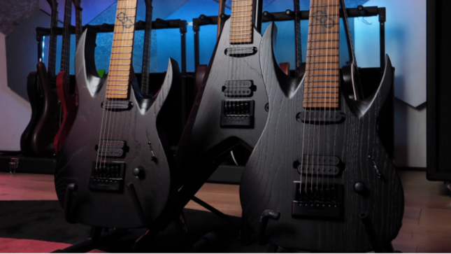 THE HAUNTED Guitarist OLA ENGLUND's Solar Guitars Introduces Three New Artist Series Models; Video Preview Available