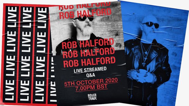 JUDAS PRIEST Frontman ROB HALFORD To Take Part In Rough Trade Interactive Livestream Q&A On October 5