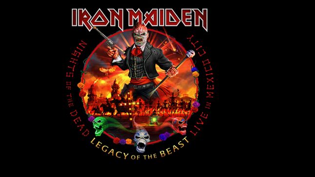 IRON MAIDEN Announce Nights Of The Dead, Legacy Of The Beast: Live In Mexico City Multi-Format Release