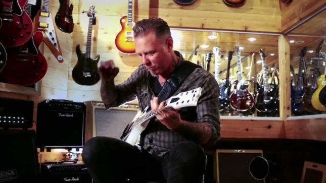 METALLICA Frontman JAMES HETFIELD On Daily Life During Pandemic - "I've Been Playing, Writing Kind Of Non-Stop, And Trying To Slow Down" 