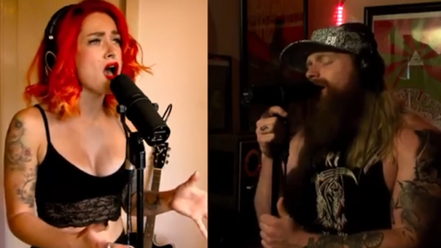 BLACKTOP MOJO Vocalist MATT JAMES Duets With KATI CHER On Cover Of SEETHER's "Broken"