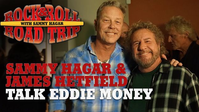 METALLICA's JAMES HETFIELD And SAMMY HAGAR Share EDDIE MONEY