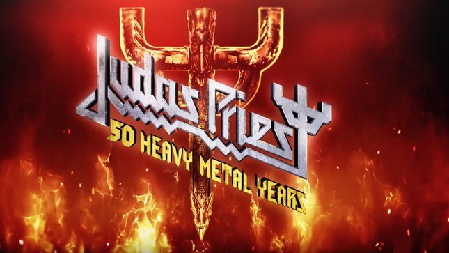 JUDAS PRIEST - Video Trailer Launched For Upcoming "50 Heavy Metal Years" Book