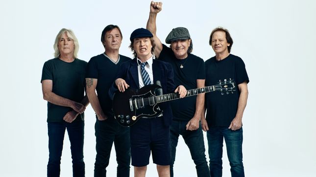 AC/DC Hope New Album Might Lift People's Spirits - "Some Fresh Rock 'N' Roll On Their Dinner Plate," Says BRIAN JOHNSON