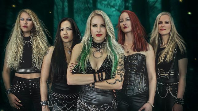 BURNING WITCHES Launch Pre-Order For The Circle Of Five Vinyl EP; Announcement Video Streaming