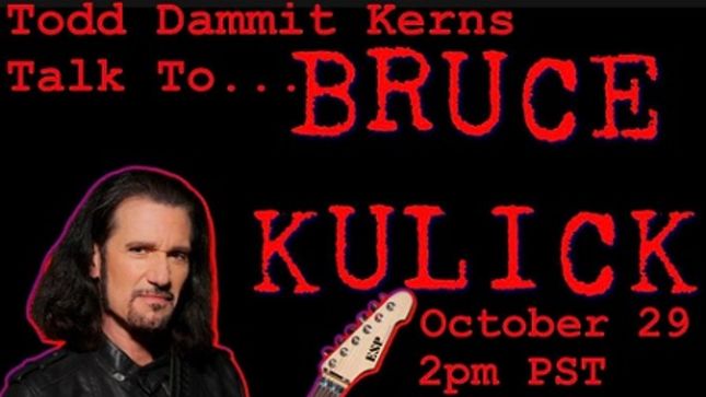 SLASH Bassist TODD KERNS To Host Video Chat With Former KISS Guitarist BRUCE KULICK