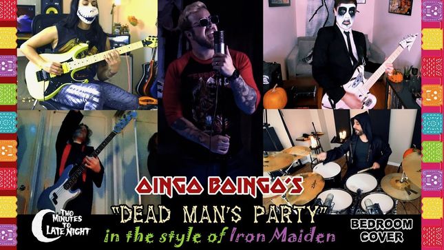 DETHKLOK, PROTEST THE HERO Members Perform IRON MAIDEN-Style Cover Of OINGO BOINGO's "Dead Man's Party"; Video