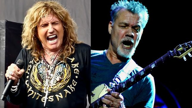 DAVID COVERDALE Remembers "Monster Musician" EDDIE VAN HALEN - "I Feel For His Family For His Physical Absence"