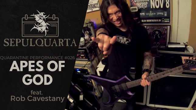 SEPULTURA Welcome DEATH ANGEL Guitarist ROB CAVESTANY To SepulQuarta Sessions; Q&A + 