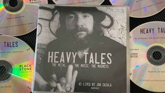 JONNY Z’s Heavy Tales: The Metal. The Music. The Madness. As Lived by JON ZAZULA - Audio CD Now Available