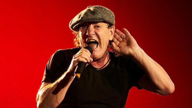 AC/DC Frontman BRIAN JOHNSON Talks Testing Experimental Hearing Technology During Rehearsal - "It Did Work, And It Was Smashing"