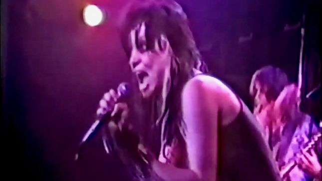 CHASTAIN Feat. LEATHER LEONE - Rare Live Video For "The Black Knight" Unearthed