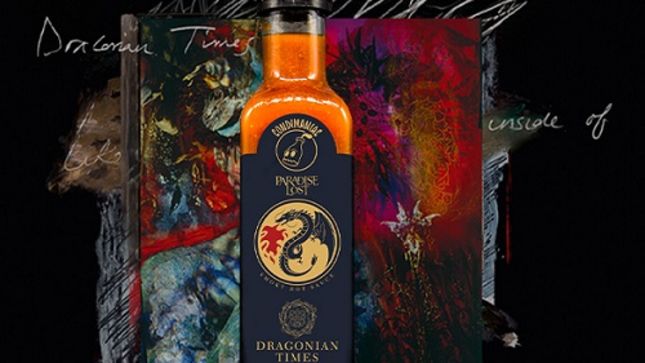 PARADISE LOST - Limited Edition Dragonian Times Hot Sauce Available For Pre-Order