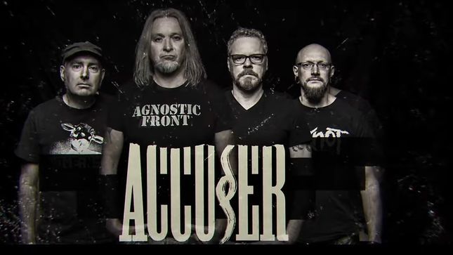 ACCUSER Release "A Cycle's End" Guitar Playthrough Video
